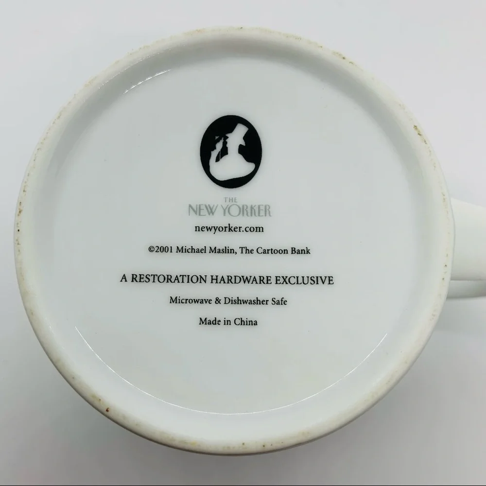 Restoration Hardware NEW YORKER Coffee Mug